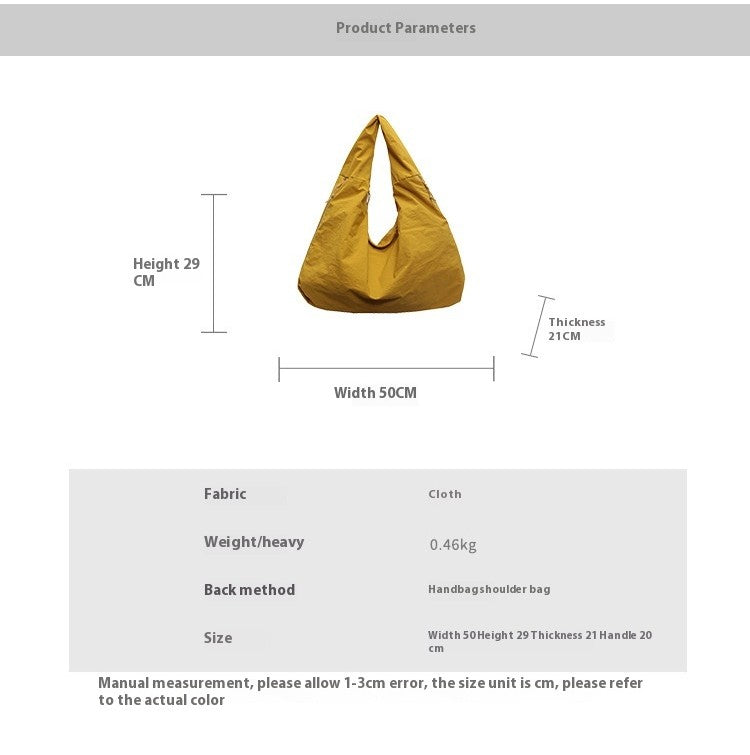 Slouchy Oversized Shoulder Bag